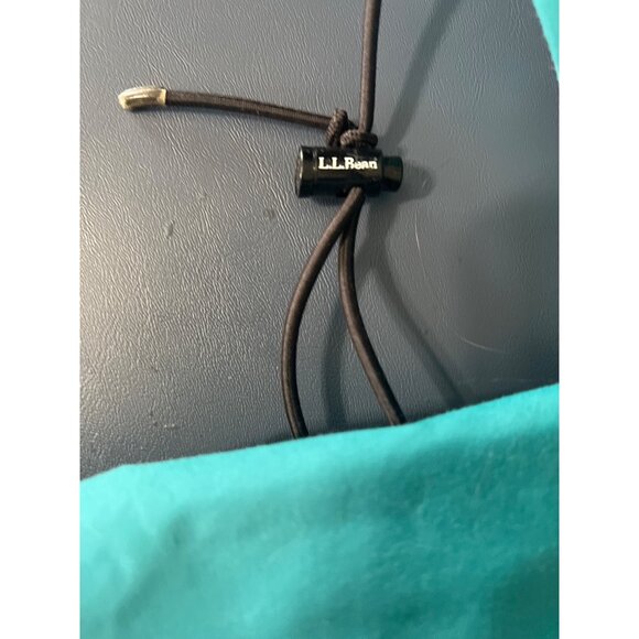 L.L. Bean Mens Teal Pullover Windbreaker Jacket XL Lightweight Nylon Hooded - Picture 10 of 11